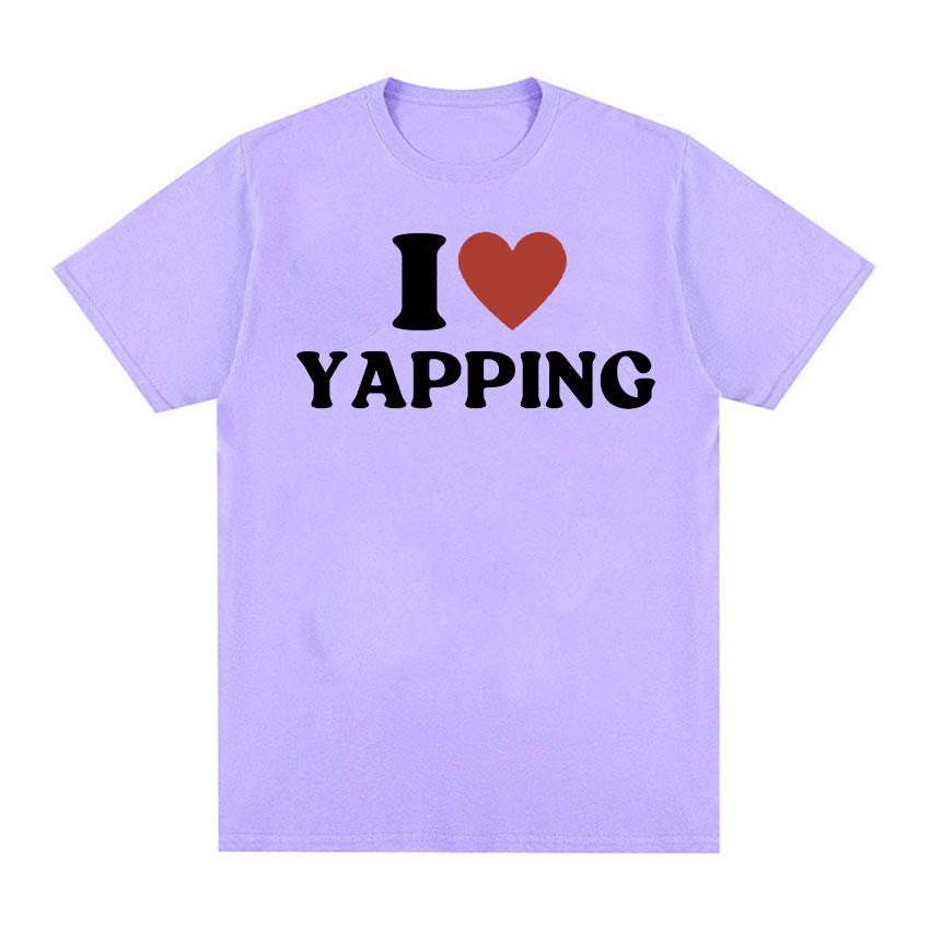 Забавные футболки с графическим принтом «I Love Professional Yapper», мужские и женские повседневные модные футболки с короткими рукавами, футболки большого размера из 100% хлопка
Забавные футболки с графическим принтом «I Love Professional Yapper», мужские и женские повседневные модные футболки с короткими рукавами, футболки большого размера из 100% хлопка