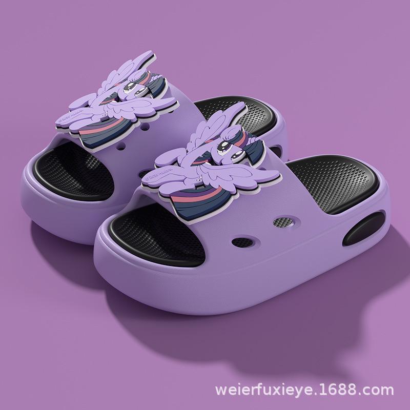 My Little Pony children s summer cartoon sandals for boys and girls, suitable for indoor and outdoor wear, non-slip soft sole, cute baby slip-on 24-25Code【Inner Length1
My Little Pony children s summer cartoon sandals for boys and girls, suitable for indoor and outdoor wear, non-slip soft sole, cute baby slip-on 24-25Code【Inner Length1