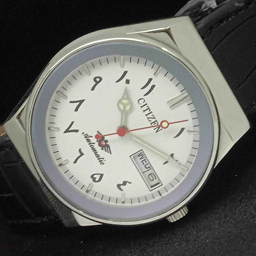 USED VINTAGE CITIZEN AUTOMATIC 8200 JAPAN MENS DAY/DATE WATCH a 528d-a278647-9 SKU528d-a278647-1
USED VINTAGE CITIZEN AUTOMATIC 8200 JAPAN MENS DAY/DATE WATCH a 528d-a278647-9 SKU528d-a278647-1