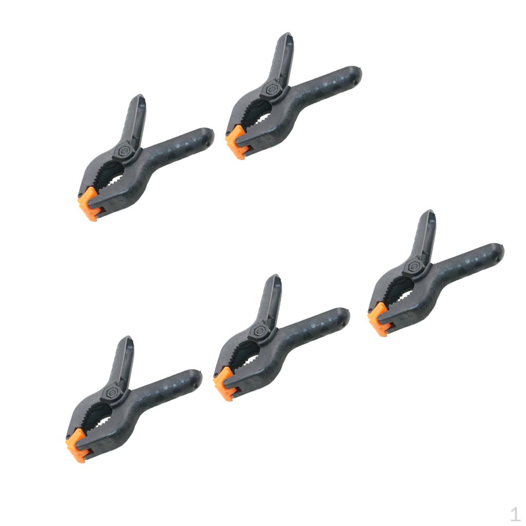 10 / 5 Heavy Duty Spring Clamps for Woodworking Photo Backdrop Clips Tarpaulin Clip Pilers, 2 Sizes 4inch 5pcs
10 / 5 Heavy Duty Spring Clamps for Woodworking Photo Backdrop Clips Tarpaulin Clip Pilers, 2 Sizes 4inch 5pcs
