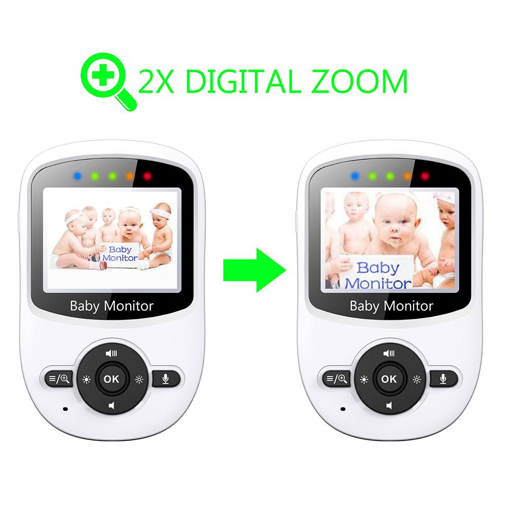 SM24 2.4Ghz Wireless Video Baby Monitor 2.4-inch Two-Way Voice Camera for Indoor Surveillance EU Plug
SM24 2.4Ghz Wireless Video Baby Monitor 2.4-inch Two-Way Voice Camera for Indoor Surveillance EU Plug