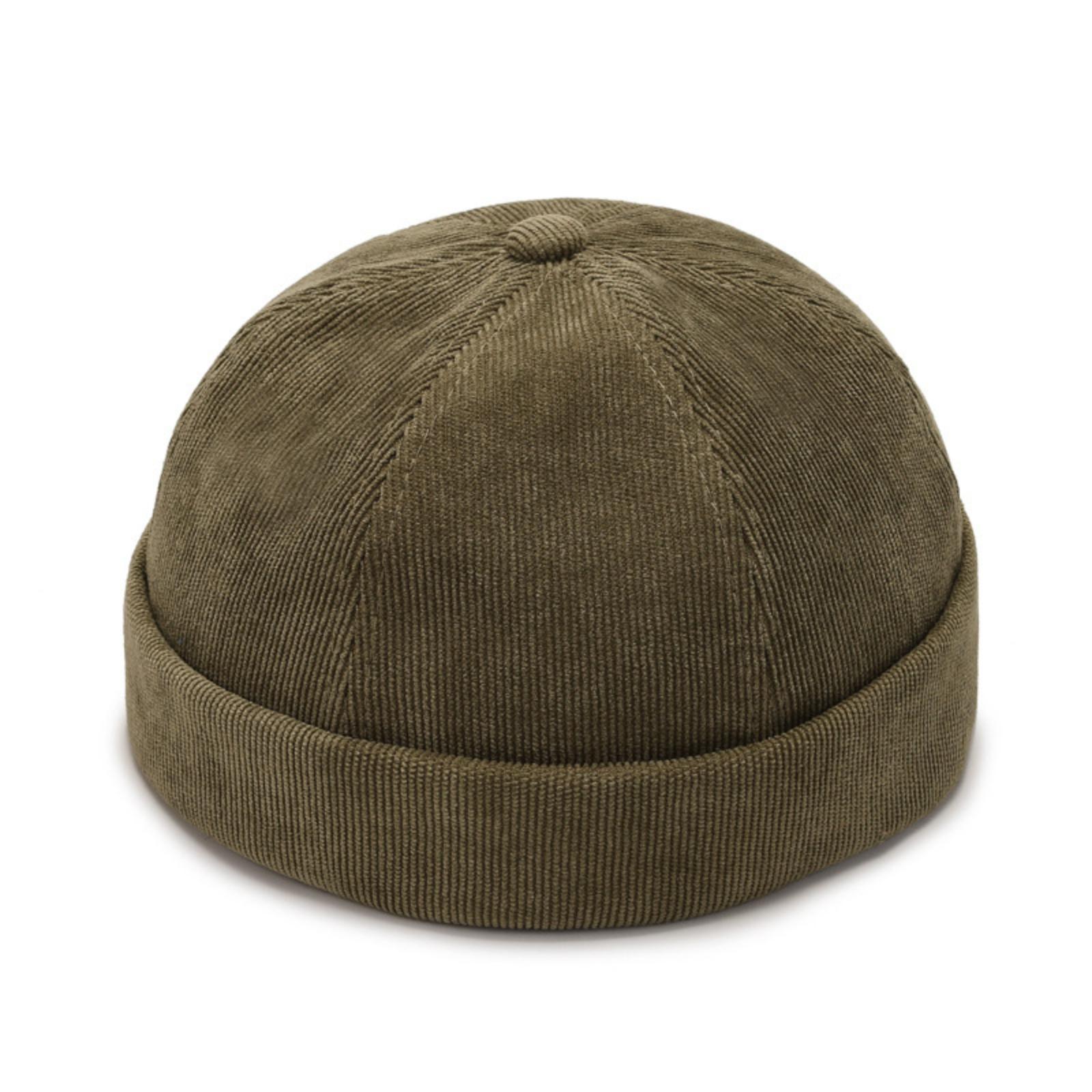 Corduroy Brimless Cap for Women Men Spring Autumn Unisex Vintage Dome Hat Adjustable Fit Soft Material One Size
Corduroy Brimless Cap for Women Men Spring Autumn Unisex Vintage Dome Hat Adjustable Fit Soft Material One Size