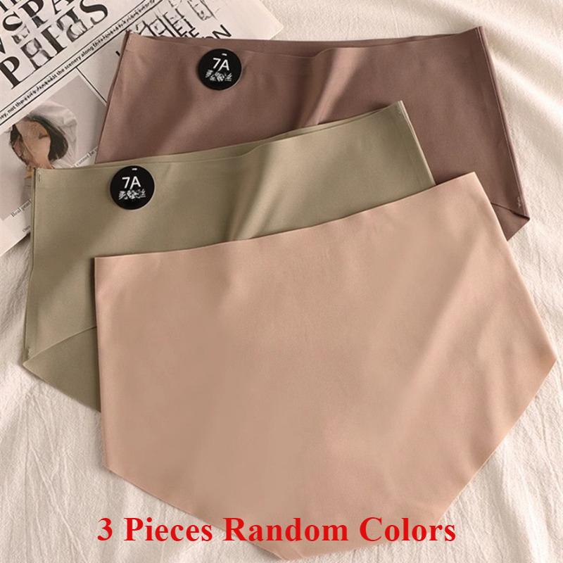 Женское бесшовное нижнее белье из 3 предметов со средней посадкой Ice Silk, антибактериальные треугольные трусики, простые женские трусики XL разноцветный
Женское бесшовное нижнее белье из 3 предметов со средней посадкой Ice Silk, антибактериальные треугольные трусики, простые женские трусики XL разноцветный