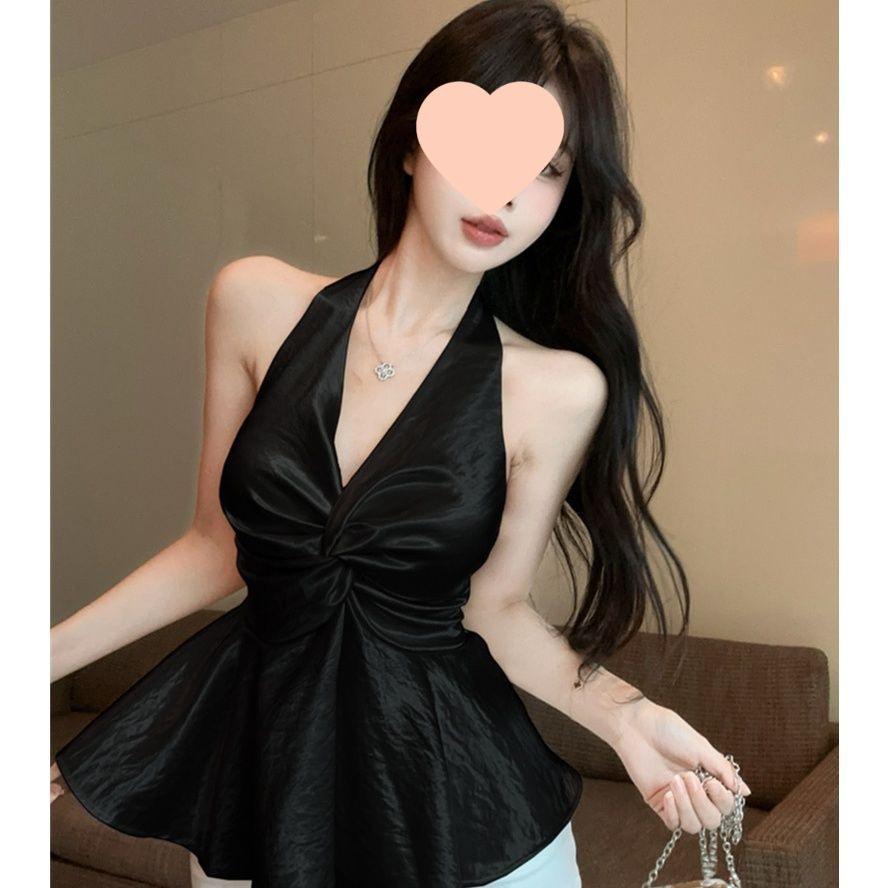 Design-Sense Open-Back Halter Crop Top: Stunning Strapless Camisole, Waist-Cinching, Slimming, Hot Girl Summer Essential for Women. Small чёрный
Design-Sense Open-Back Halter Crop Top: Stunning Strapless Camisole, Waist-Cinching, Slimming, Hot Girl Summer Essential for Women. Small чёрный