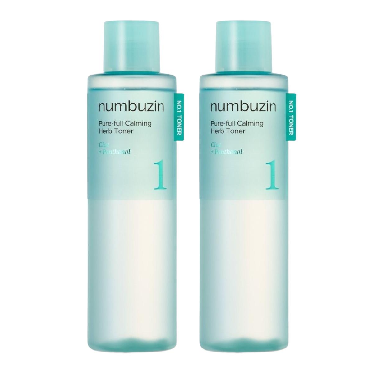 Numbuzin No. 1 Pure-Full Calming Herb Toner Deep Hydration Daily Soothing 300ml x 2 Double Set
Numbuzin No. 1 Pure-Full Calming Herb Toner Deep Hydration Daily Soothing 300ml x 2 Double Set