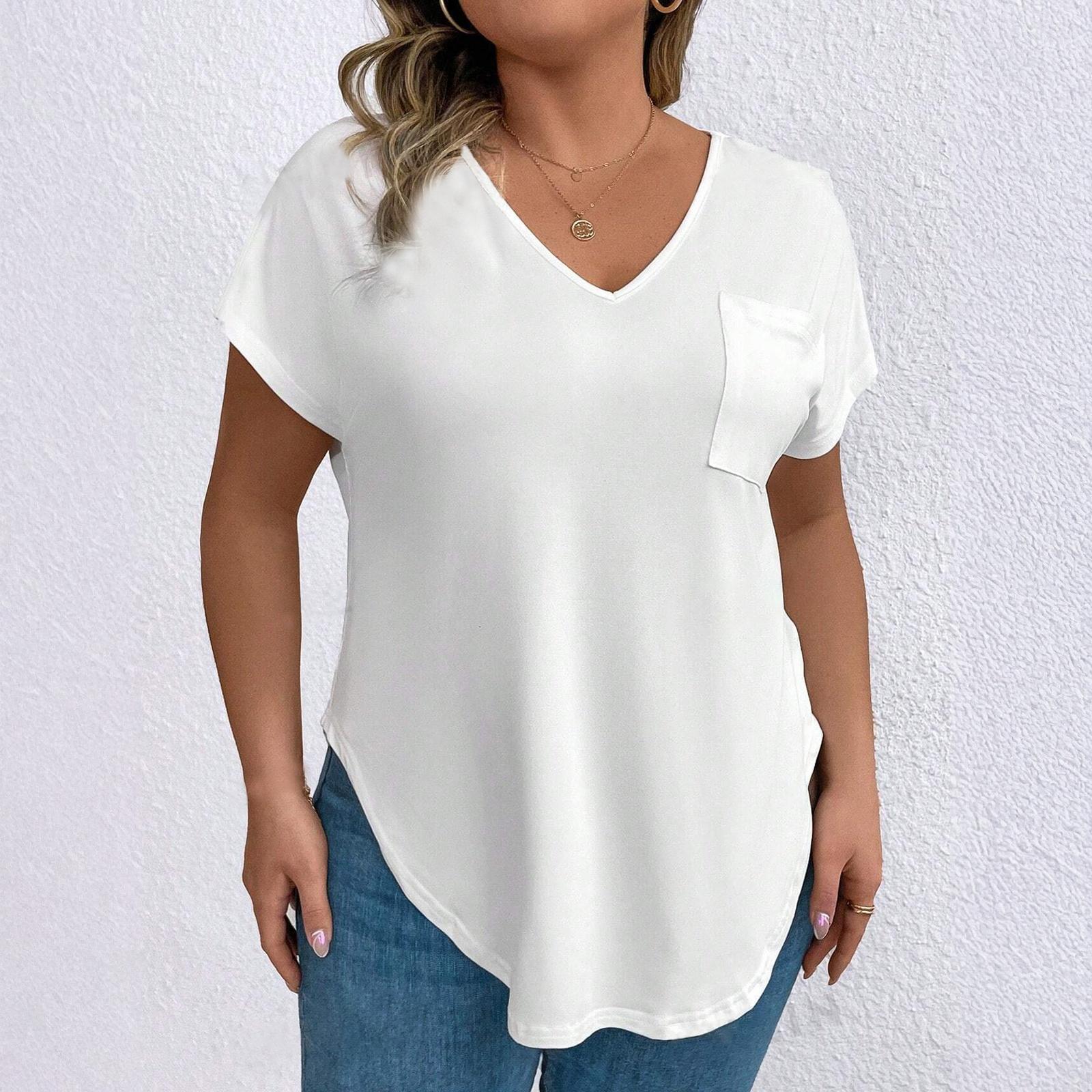 Women s Cute Printed Work Clothes V-neck Double Layer Pockets Basic 3/4 Sleeve Top Pullover Valentines XL білий
Women s Cute Printed Work Clothes V-neck Double Layer Pockets Basic 3/4 Sleeve Top Pullover Valentines XL білий