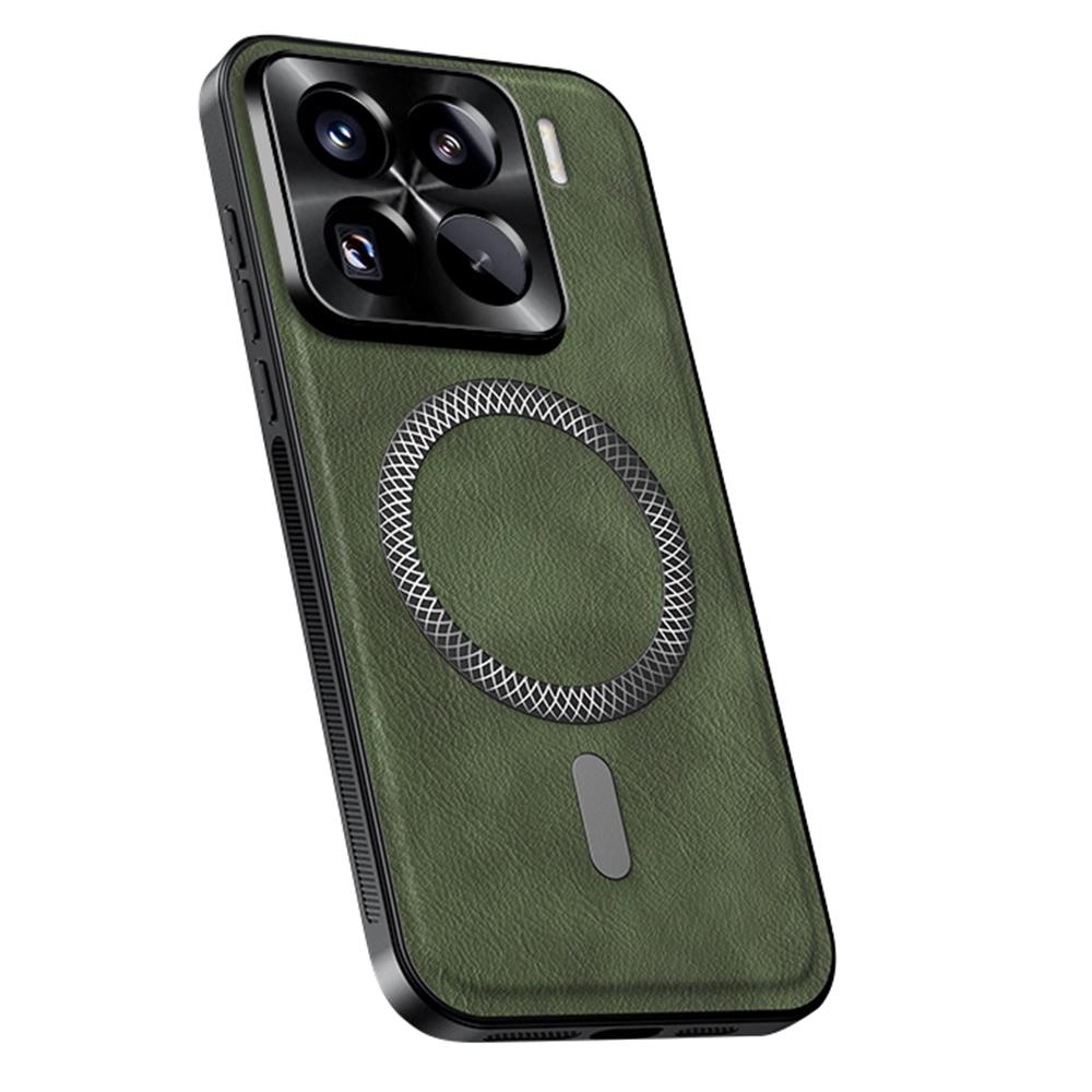 Для Xiaomi 15 Pro Магнітний чохол PU TPU PC Задня кришка телефону з металевою рамкою для камери
Для Xiaomi 15 Pro Магнітний чохол PU TPU PC Задня кришка телефону з металевою рамкою для камери