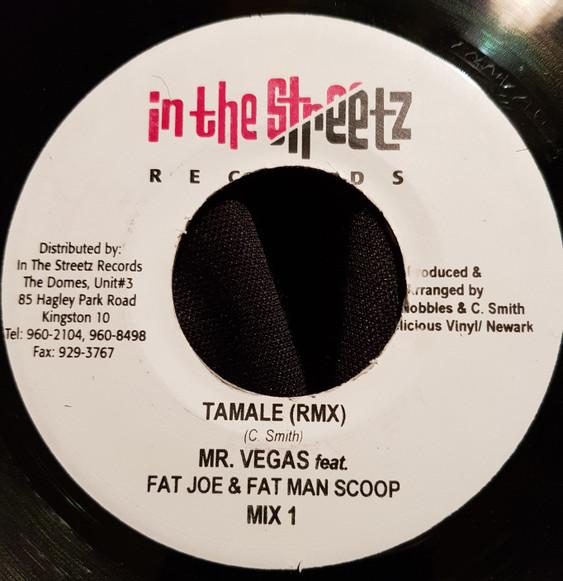 7inch Record MR. VEGAS, FAT JOE & FATMAN SCOOP - Tamale (Rmx) none In The Streetz Jamaica Reggae, Ska & Dub Used
7inch Record MR. VEGAS, FAT JOE & FATMAN SCOOP - Tamale (Rmx) none In The Streetz Jamaica Reggae, Ska & Dub Used