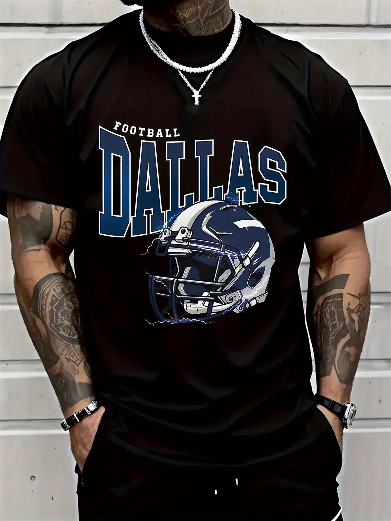 Men s Dallas Football Graphic T-Shirt - 100% Cotton Relaxed Fit Crew Neck Tee for Fans, Casual Game Day Apparel 5XL різнокольоровий
Men s Dallas Football Graphic T-Shirt - 100% Cotton Relaxed Fit Crew Neck Tee for Fans, Casual Game Day Apparel 5XL різнокольоровий