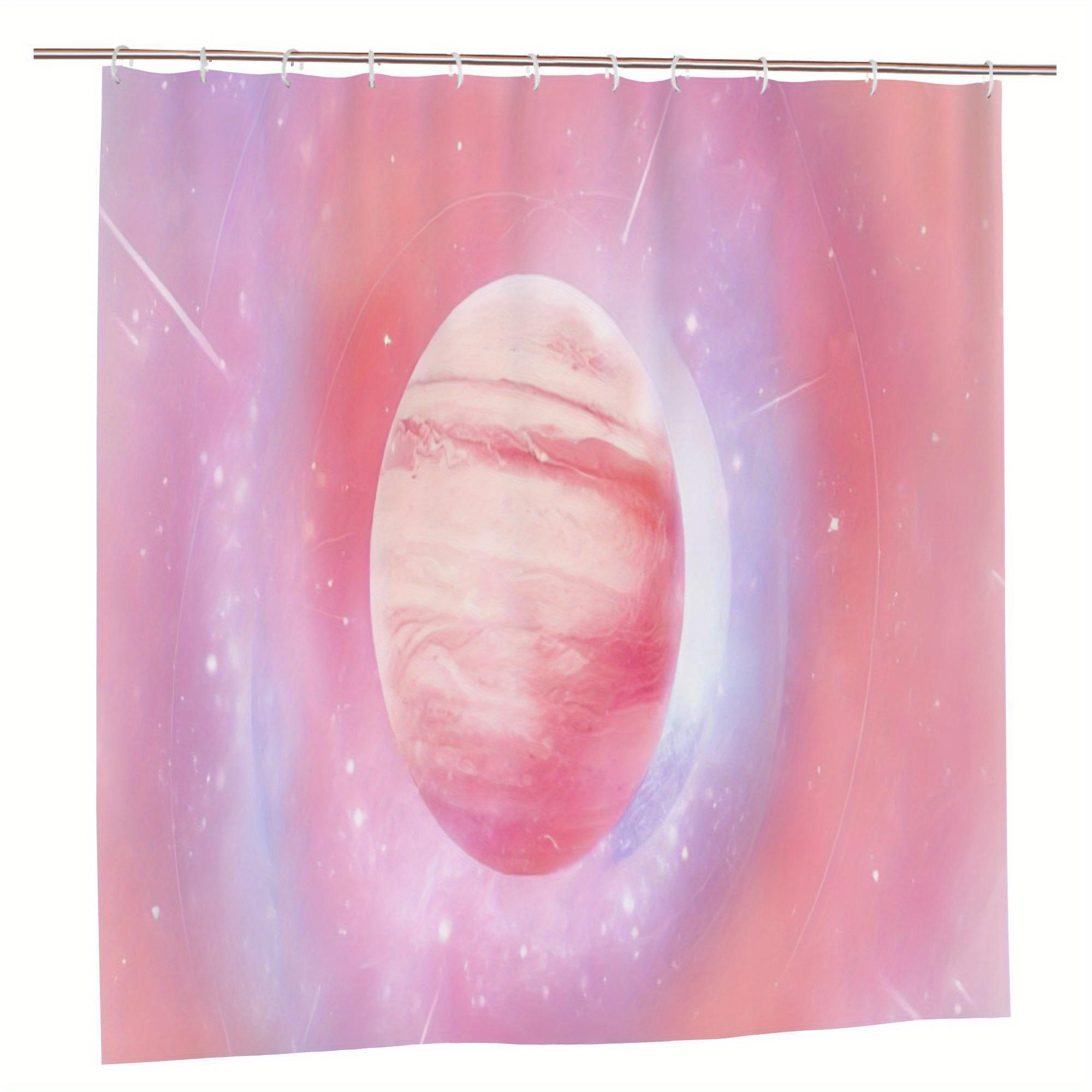 Pink Planet Shower Curtain – Cosmic Design, Polyester With Grommets, Machine Washable Fashion Bathroom Decor W60H190(CM)-1 Pcs
Pink Planet Shower Curtain – Cosmic Design, Polyester With Grommets, Machine Washable Fashion Bathroom Decor W60H190(CM)-1 Pcs