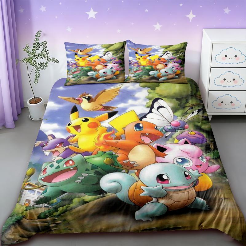 Постельное белье Pokemon Мультяшное Аниме Детская Спальня Пододеяльник Мальчик Девочка Постельные принадлежности Односпальное Двуспальное King Пододеяльник Пикачу Подарок 135x200cm
Постельное белье Pokemon Мультяшное Аниме Детская Спальня Пододеяльник Мальчик Девочка Постельные принадлежности Односпальное Двуспальное King Пододеяльник Пикачу Подарок 135x200cm