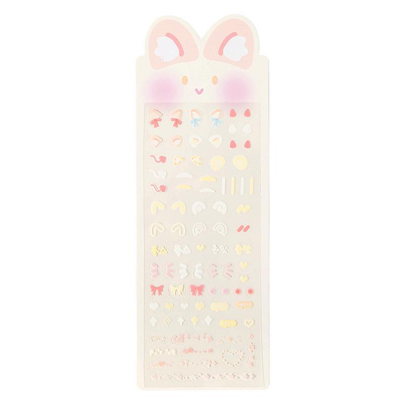 Sugar Poem Everland Cute Rabbit Ears Blush Mini Stickers Series
Sugar Poem Everland Cute Rabbit Ears Blush Mini Stickers Series