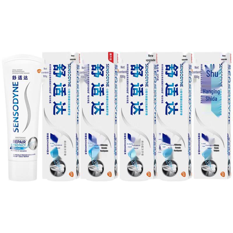 Sensodyne Professional Repair & Whitening Toothpaste (5x100g Pack)
Sensodyne Professional Repair & Whitening Toothpaste (5x100g Pack)