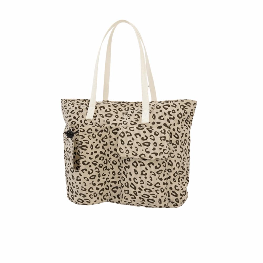 Large Capacity Corduroy Tote Bag Cherry/Leopard Pattern Multi-Pocket Cute Printed Handbag Adjustable Shoulder Simple
Large Capacity Corduroy Tote Bag Cherry/Leopard Pattern Multi-Pocket Cute Printed Handbag Adjustable Shoulder Simple
