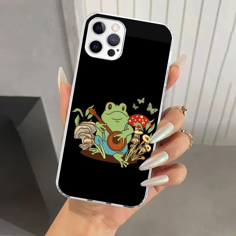 Cottagecore Frog Mushroom Kawaii Phone Case for Iphone 17 Air 16 15 Plus 14 13 Mini 12 11 Pro Max 16E 7 8 SE 2020 Soft Funda Pri iPhone 16 Pro
Cottagecore Frog Mushroom Kawaii Phone Case for Iphone 17 Air 16 15 Plus 14 13 Mini 12 11 Pro Max 16E 7 8 SE 2020 Soft Funda Pri iPhone 16 Pro