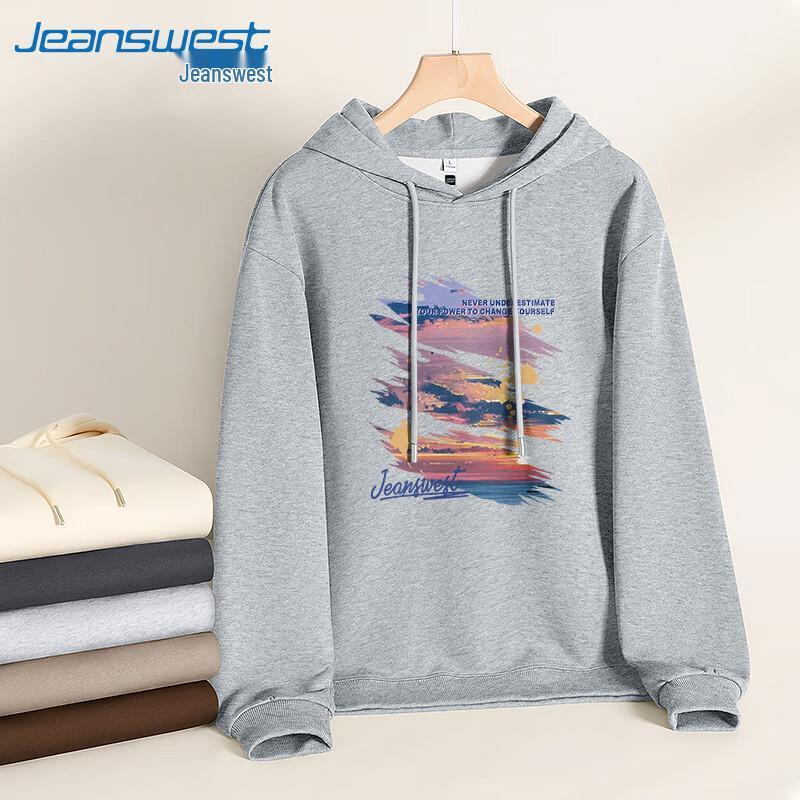 Jeanswest Men s Oil Painting Print Hooded Sweatshirt
Jeanswest Men s Oil Painting Print Hooded Sweatshirt