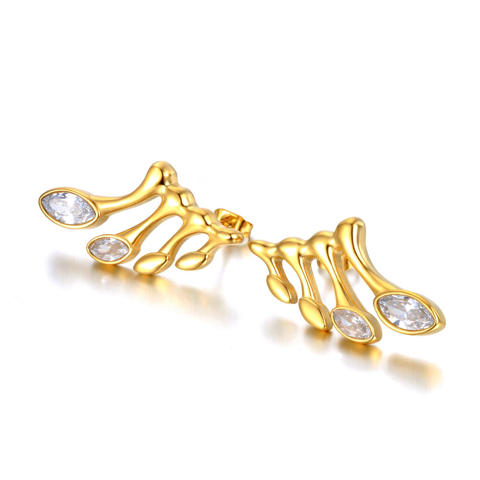 Fashion Cubic Zirconia Crystal gel Wings Earrings Jewelry For Women Gold Plated Stainless Steel Wedding Earrings E22129 белый
Fashion Cubic Zirconia Crystal gel Wings Earrings Jewelry For Women Gold Plated Stainless Steel Wedding Earrings E22129 белый