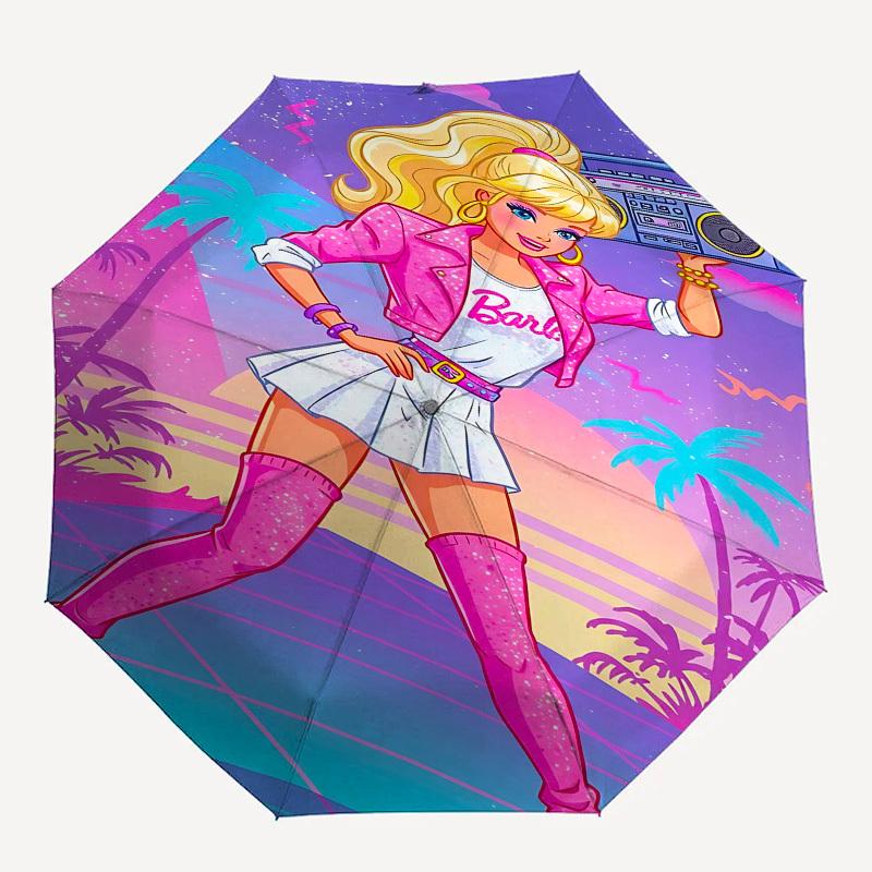 1pc Barbie 80sOpen/Close Umbrella-Windproof, Compact Travel Umbrella, Sturdy 8-Rib Shaft, Outdoor Accessory, 1058
1pc Barbie 80sOpen/Close Umbrella-Windproof, Compact Travel Umbrella, Sturdy 8-Rib Shaft, Outdoor Accessory, 1058