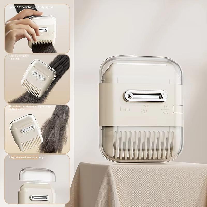 New 2-in-1 Bangs Comb Multi-Function Hair for Bangs & Split Ends one size бежевый
New 2-in-1 Bangs Comb Multi-Function Hair for Bangs & Split Ends one size бежевый