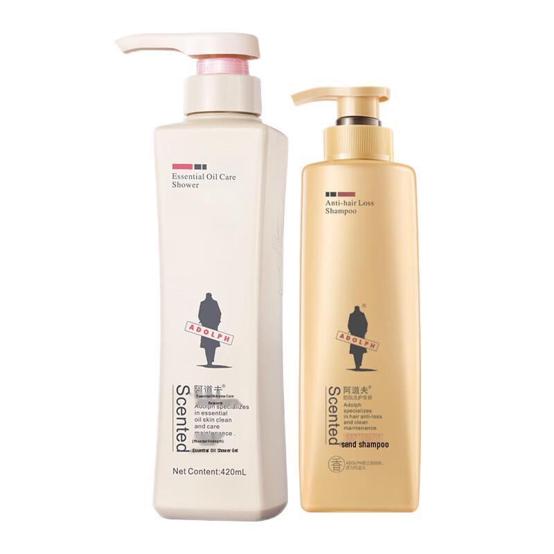 Adolph Anti-Hair Loss Ginger Shampoo & Body Wash Set
Adolph Anti-Hair Loss Ginger Shampoo & Body Wash Set