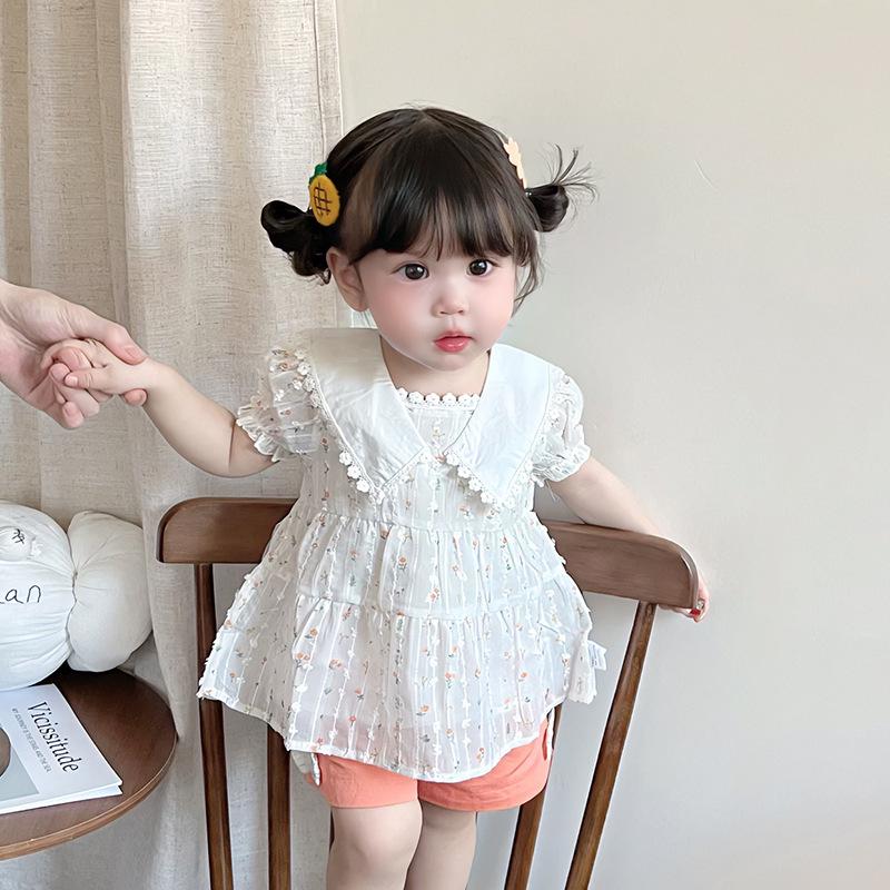 Summer Toddler Korean Style Set: Baby Girl s One-Year-Old Princess Two-Piece Shorts Outfit - Infant Fashion 80cm оранжевый
Summer Toddler Korean Style Set: Baby Girl s One-Year-Old Princess Two-Piece Shorts Outfit - Infant Fashion 80cm оранжевый