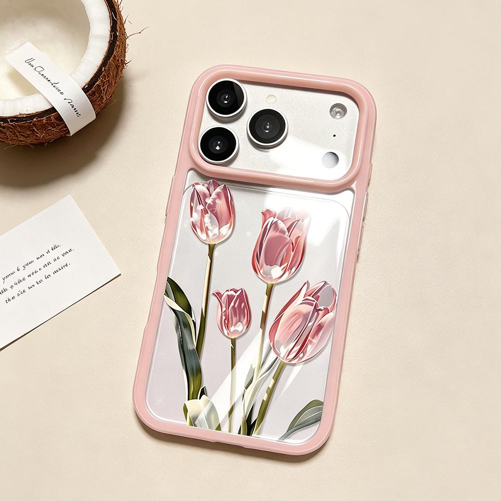 Crystal Tulip iPhone 17 Pro Drop-Proof Transparent Phone Case - Compatible with Apple 16/15, New Model Protective Cover 14. iPhone 14
Crystal Tulip iPhone 17 Pro Drop-Proof Transparent Phone Case - Compatible with Apple 16/15, New Model Protective Cover 14. iPhone 14