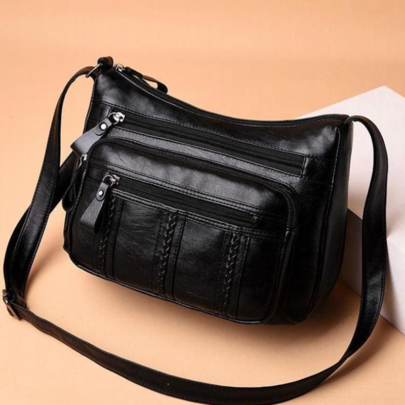 New Designer Women Crossbody Bag Soft Pu Leather Shoulder Bag Good Quality Messenger Bag Small Size Purse Ladies Handbags
New Designer Women Crossbody Bag Soft Pu Leather Shoulder Bag Good Quality Messenger Bag Small Size Purse Ladies Handbags