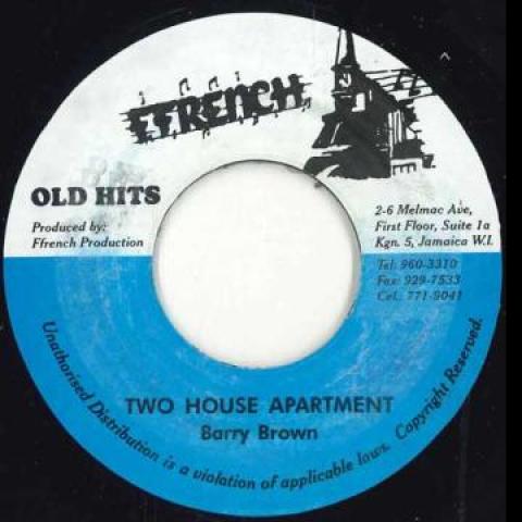 7inch Record BARRY BROWN - Two House Apartment Ffrench 1979 Jamaica Reggae, Ska & Dub
7inch Record BARRY BROWN - Two House Apartment Ffrench 1979 Jamaica Reggae, Ska & Dub