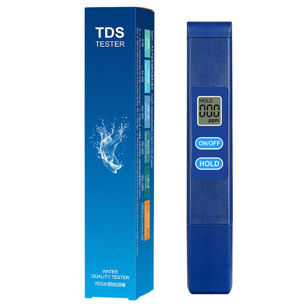 TDS PH Meter Digital Water Quality Tester 0.01ph High Accuracy PH Meter 0-9990ppm Water Purity Analyzer Monitor Filter синій
TDS PH Meter Digital Water Quality Tester 0.01ph High Accuracy PH Meter 0-9990ppm Water Purity Analyzer Monitor Filter синій