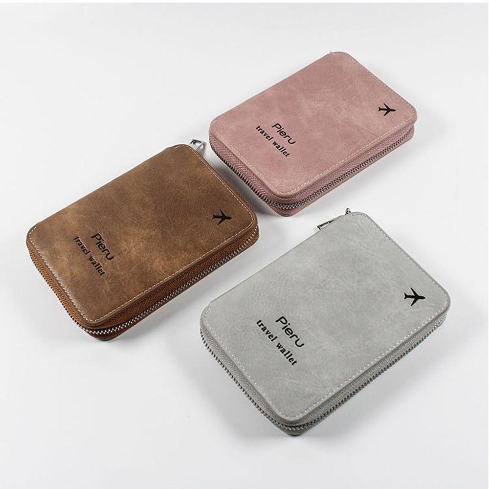 RFID Anti-theft Zipper Passport Bag PU Leather Travel Wallet Travel Accessory вина червоного кольору
RFID Anti-theft Zipper Passport Bag PU Leather Travel Wallet Travel Accessory вина червоного кольору
