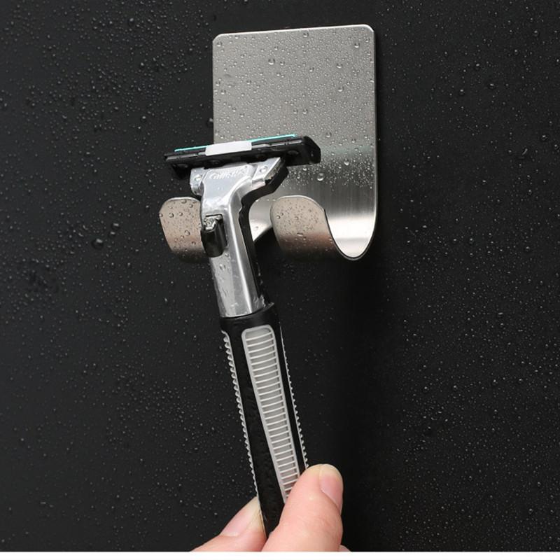 Stainless Steel Punch Free Razor Holder Storage Hook Wall Men Shaving Shaver Shelf Bathroom Razor Rack Wall Bathroom Accessories
Stainless Steel Punch Free Razor Holder Storage Hook Wall Men Shaving Shaver Shelf Bathroom Razor Rack Wall Bathroom Accessories