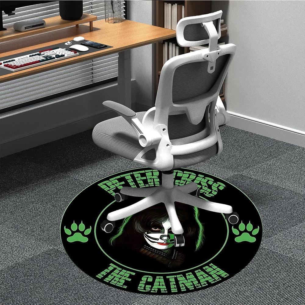 1PC Peter Criss, Kiss Office Round Rug - Perfect for Office or Study Decor, Machine Washable, Non-Slip Backing, Decorative Floor Mat 80cm
1PC Peter Criss, Kiss Office Round Rug - Perfect for Office or Study Decor, Machine Washable, Non-Slip Backing, Decorative Floor Mat 80cm