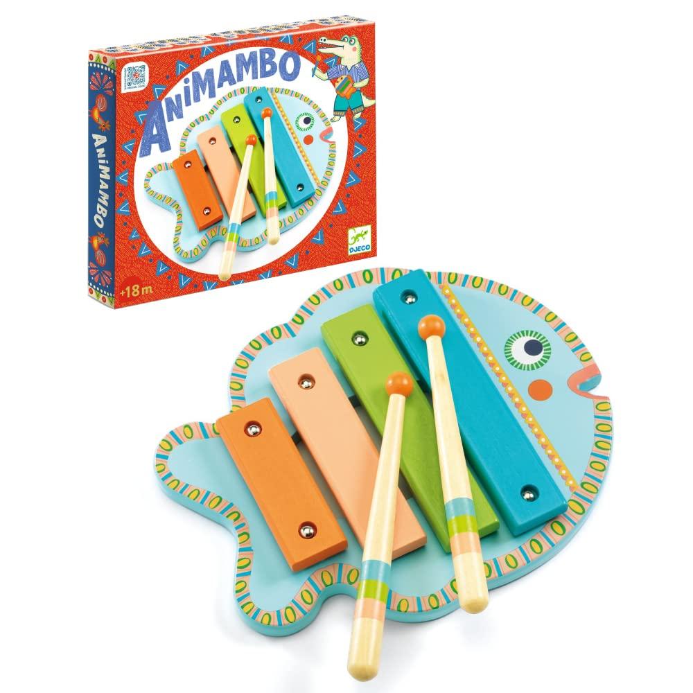 DJECO Animambo Series Ксилофон Музыкальный инструмент Игрушка Ксилофон Деревянная игрушка Детская развивающая игрушка Монтессори для детей 1 года Рождество (DJ06001)
DJECO Animambo Series Ксилофон Музыкальный инструмент Игрушка Ксилофон Деревянная игрушка Детская развивающая игрушка Монтессори для детей 1 года Рождество (DJ06001)
