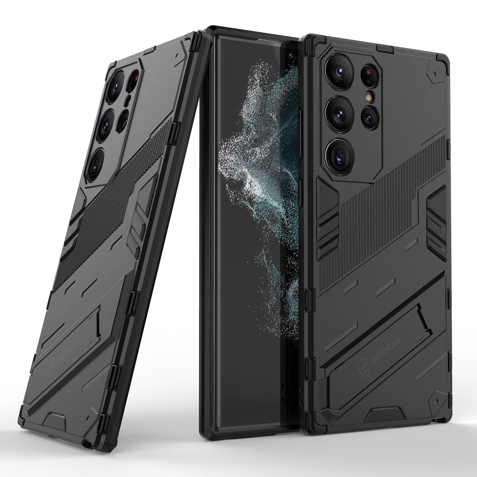 Kickstand Phone Case for Samsung Galaxy S23 Ultra,Drop-proof Hybrid PC+TPU Protective Cover Grey
Kickstand Phone Case for Samsung Galaxy S23 Ultra,Drop-proof Hybrid PC+TPU Protective Cover Grey