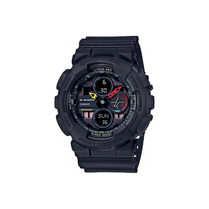 CASIO Men Liquid Crystal/Analog Dual Display Series Black Watch GA-140BMC-1A GA-140BMC-1A Black Dial
CASIO Men Liquid Crystal/Analog Dual Display Series Black Watch GA-140BMC-1A GA-140BMC-1A Black Dial