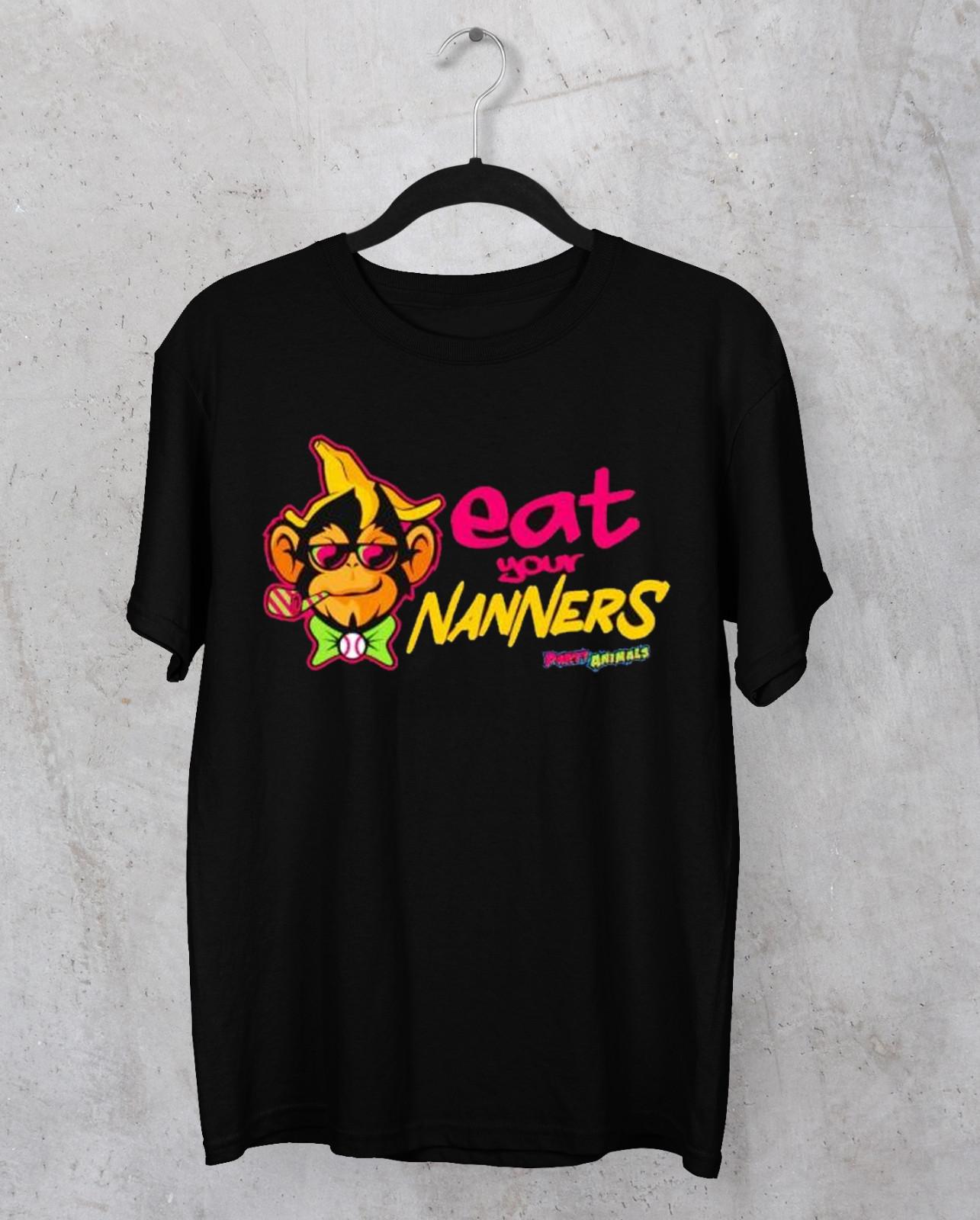 Savannah Bananas Party Animals T-Shirt Mens Womens Tees Top short sleeve black S to 5Xl JJ4110 S
Savannah Bananas Party Animals T-Shirt Mens Womens Tees Top short sleeve black S to 5Xl JJ4110 S