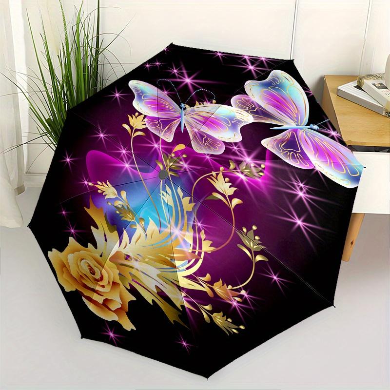 Butterfly and Flower Sparkle Phone CaseUmbrella - Cute Umbrella with Cute Design, Portable 3-Fold Compact Umbrella for Men & W (as the picture,Iron&8K)
Butterfly and Flower Sparkle Phone CaseUmbrella - Cute Umbrella with Cute Design, Portable 3-Fold Compact Umbrella for Men & W (as the picture,Iron&8K)