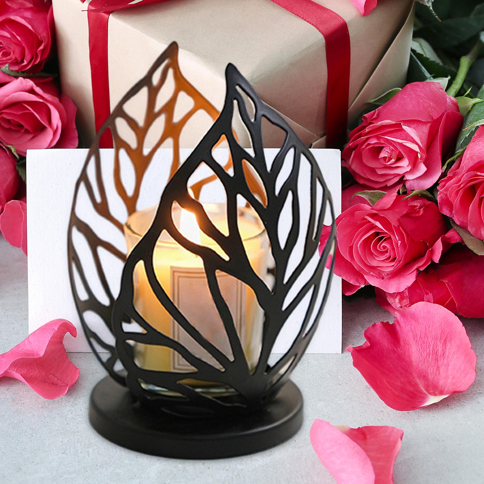 Leaf Candle Holder Decorative Candle Stand Valentines Decor Aesthetics Candleholder Centerpiece for Dining Table Living Room чорний
Leaf Candle Holder Decorative Candle Stand Valentines Decor Aesthetics Candleholder Centerpiece for Dining Table Living Room чорний