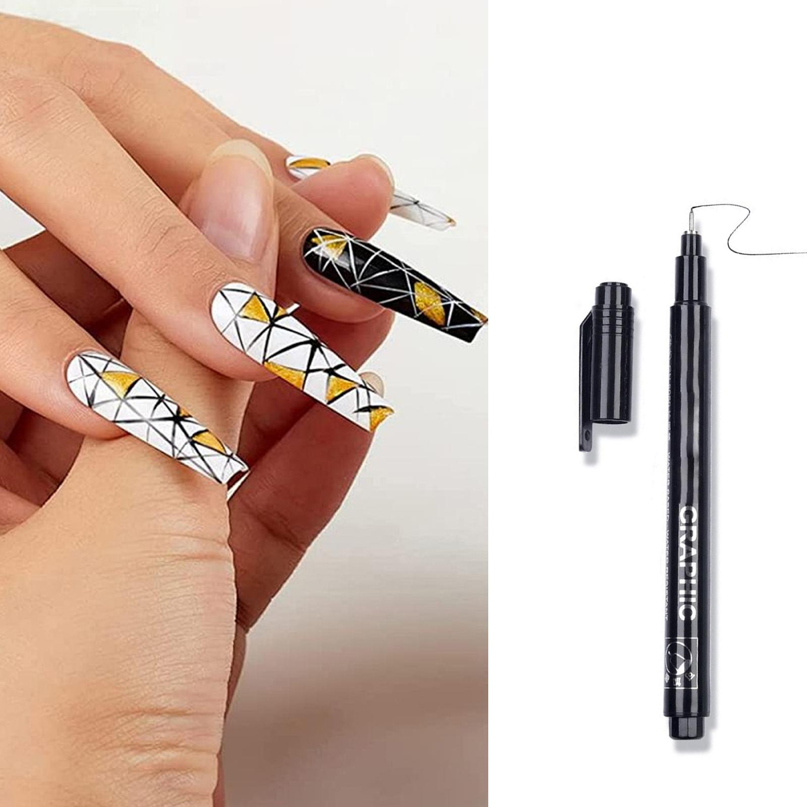 Nails Art Pen Quick Drying Nails Polish Pen Acrylic Paint Pen Nails Art Marker Nails Art Graffiti Pen Nails Dotting Tool 1
Nails Art Pen Quick Drying Nails Polish Pen Acrylic Paint Pen Nails Art Marker Nails Art Graffiti Pen Nails Dotting Tool 1