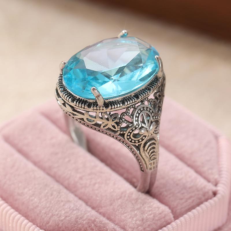 Dazzling Copper Color Inlaid Sea Blue CZ Women s Ring Geometry Daily Wear Party Zircon 6
Dazzling Copper Color Inlaid Sea Blue CZ Women s Ring Geometry Daily Wear Party Zircon 6