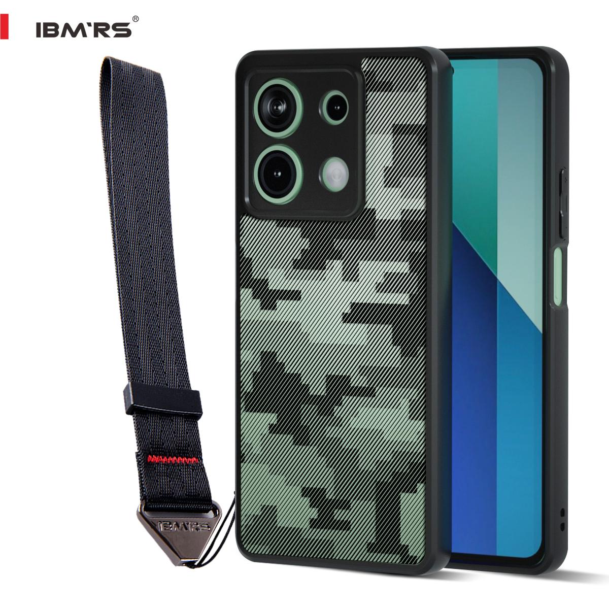 (Поставляється з ремінцем на зап ясті)ibmrs for Xiaomi Redmi Note 13 4G Anti-Fingerprint Camo Case, матовий прозорий захисний чохол для телефону matte black матовий чорний колір
(Поставляється з ремінцем на зап ясті)ibmrs for Xiaomi Redmi Note 13 4G Anti-Fingerprint Camo Case, матовий прозорий захисний чохол для телефону matte black матовий чорний колір