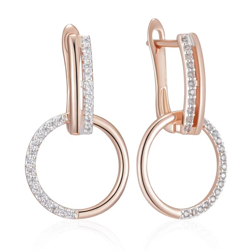 Золотисто-серебряный цвет, круглые геометрические большие висячие серьги для женщин, сверкающие серьги из циркония, серьги-бижутерия золотой
Золотисто-серебряный цвет, круглые геометрические большие висячие серьги для женщин, сверкающие серьги из циркония, серьги-бижутерия золотой