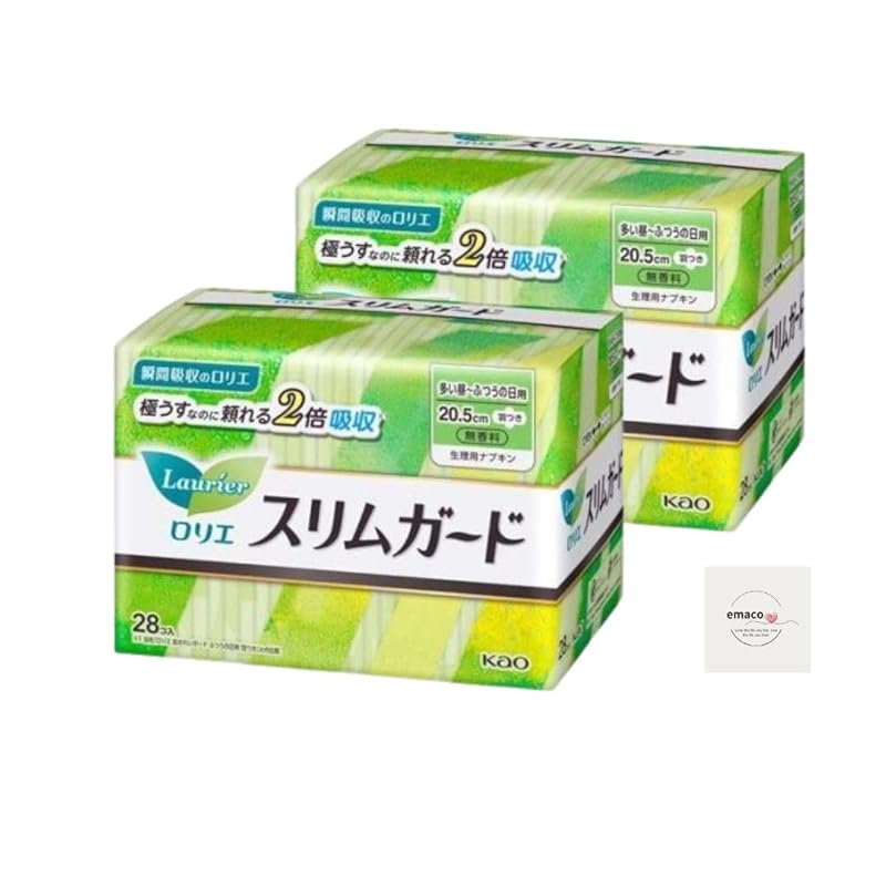 Laurier slim guard Heavy daytime to normal day use with wings 20.5cm (2 (Set of 2 bags containing 8 pieces) sanitary napkin Comes with original tissue
Laurier slim guard Heavy daytime to normal day use with wings 20.5cm (2 (Set of 2 bags containing 8 pieces) sanitary napkin Comes with original tissue