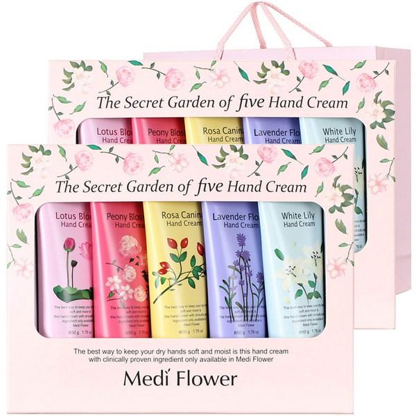 Medi Flower The Secret Garden Hand Cream 5 Set + Shopping Bag, 250g, 2 Set korean cosmetics
Medi Flower The Secret Garden Hand Cream 5 Set + Shopping Bag, 250g, 2 Set korean cosmetics