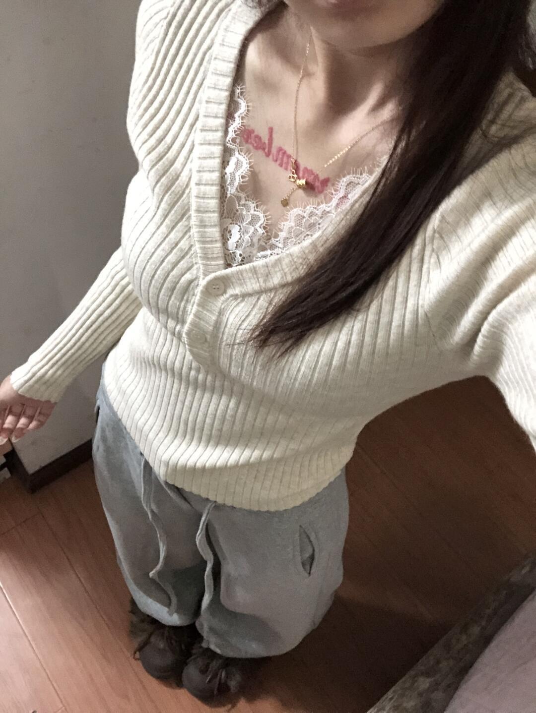 Women s Autumn & Winter V-Neck Lace Trim Ribbed Knit Bodycon Top M (95-105 jin) абрикосовий
Women s Autumn & Winter V-Neck Lace Trim Ribbed Knit Bodycon Top M (95-105 jin) абрикосовий