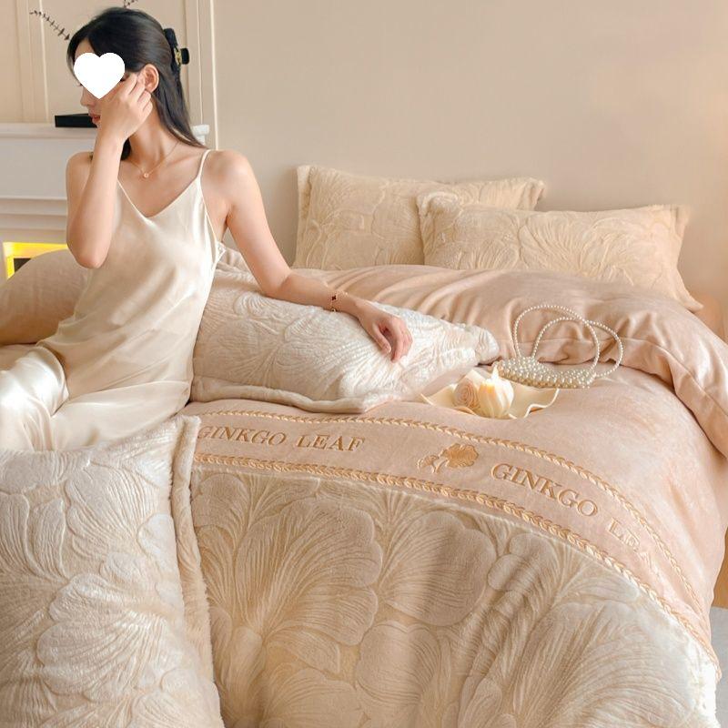 G5ZG5ZA Luxe Winter Thickened Warm Plush Rabbit Bedding Set Coral Flannel 3-Piece 1.2m Flat Sheet, 150x200cm, 3-Piece
G5ZG5ZA Luxe Winter Thickened Warm Plush Rabbit Bedding Set Coral Flannel 3-Piece 1.2m Flat Sheet, 150x200cm, 3-Piece