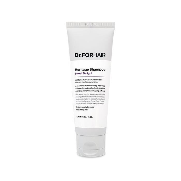 DR.FORHAIR Heritage Shampoo Sweet Delight Floral Scent 70ml (Portable) 1 Ss (42305871)
DR.FORHAIR Heritage Shampoo Sweet Delight Floral Scent 70ml (Portable) 1 Ss (42305871)