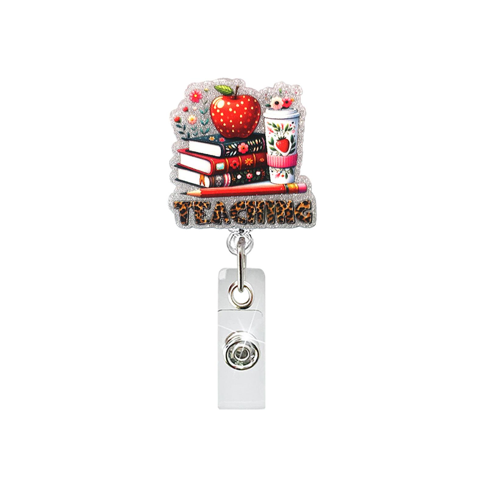 Retractable Badge Reel Non-Toxic Acrylic Id Clip Badge Holder Sturdy Name Id Clip For Office School
Retractable Badge Reel Non-Toxic Acrylic Id Clip Badge Holder Sturdy Name Id Clip For Office School