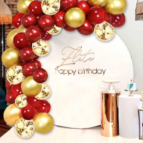Balloons Birthday Decoration Balloon Arch Birthday Party Decoration Balloon Celebration Balloon Set 70 Pieces Luxurious Large Capacity Red Pomegranate
Balloons Birthday Decoration Balloon Arch Birthday Party Decoration Balloon Celebration Balloon Set 70 Pieces Luxurious Large Capacity Red Pomegranate