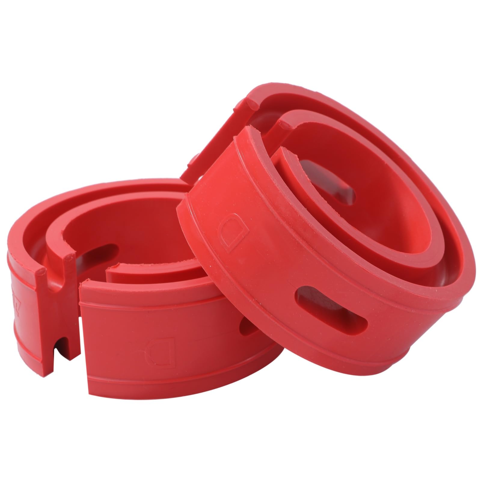 Lebonarier Гумові проставки Набір з 2 шт. для регулювання висоти автомобіля Пружинний гумовий набір червоний
Lebonarier Гумові проставки Набір з 2 шт. для регулювання висоти автомобіля Пружинний гумовий набір червоний